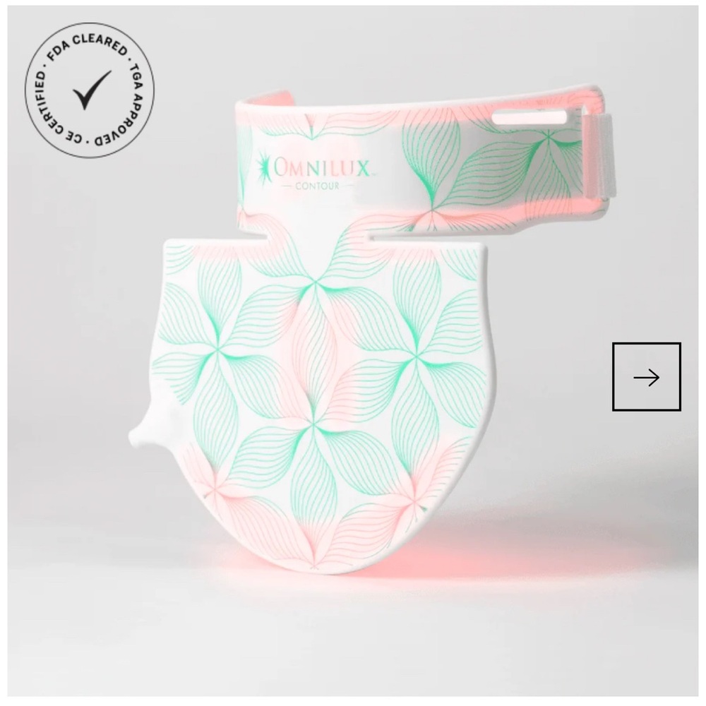Omnilux Neck and Décolleté Red Light Mask